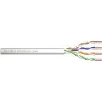 Professional ASSNET250 Cat.6 U/UTP Verlegekabel simplex, Eca grau, 305 Meter Trommel