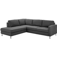 Die PlanBar Ecksofa MP-IN19027 L-Form, wahlweise mit Bettfunktion, mit Kaltschaum
