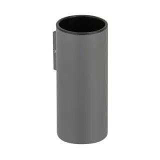 Herzbach Deep Grey Zahnbürstenhalter 23.812000.1.06 Wandmontage, Befestigung verdeckt, grau matt