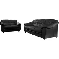 sit&more Polstergarnitur Savona, (2-tlg), Set: 2- & 3er-Sofa, mit Federkern