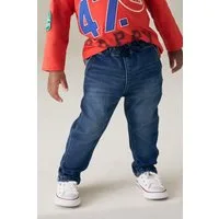 Next Schlupfjeans Superweiche Jeans mit Stretch zum Hineinschlüpfen (1-tlg)