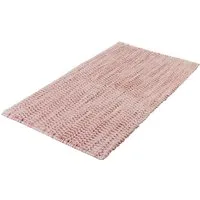 Kleine Wolke Badematte Sway, Badvorleger, Badezimmer Teppich, Höhe 10 mm, rutschhemmend beschichtet, fußbodenheizungsgeeignet, Baumwolle, quadratisch, Badteppich, Uni Farben mit Melange Effekt