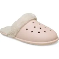 Crocs Classic Fuzz Scuff Pantoffel mit gepolsterter Innensohle