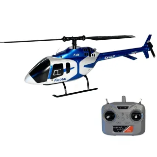 KOOTAI F04 Bell 206 2.4G 4CH 6-Axis Gyro Altitude Hold Single Rotor RC Helicopter RTF