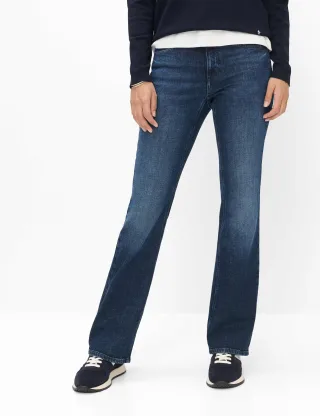 Brax Damen Boot Style MARY USED OCEAN BLUE, denim blau, Gr. 34K