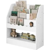 Woltu Bücherregal, 1-tlg., Kinderregal mit 5 Fächern 70x80x30 cm