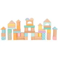 Small Foot Holzbausteine Pastell Spielbausteine, (Set, 50 St)