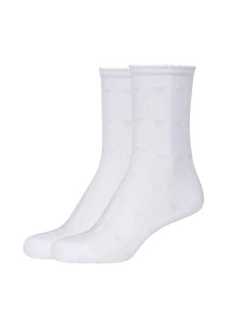 Camano Socken "Socken trachtn ajour silky 2er Pack" 2er Pack Seidige Qualität mit besonders weichem Griff, Elegantes Ajour-Muster