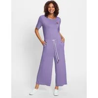 Witt Jumpsuit Jersey-Jumpsuit Kurzarm Innenbeinlänge ca. 71 cm