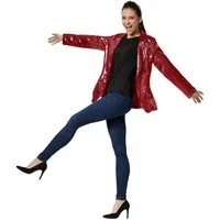 dressforfun Blouson Pailletten-Jackett Damen