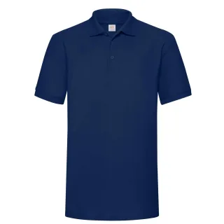 Fruit of the Loom - Poloshirt Schwere Qualität für Herren (Marineblau)