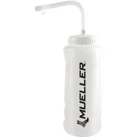 Mueller Sports Medicine Trinkflasche Mueller Trinkflasche Natur mit Trinkhalm