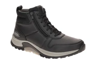 Pius Gabor 0800.01.03 ROLLINGSOFT Herrenstiefelette Schwarz bequeme Mid Sneaker