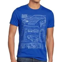 style3 T-Shirt K.I.T.T. trans am michael knight rider kitt hasselhoff firebird