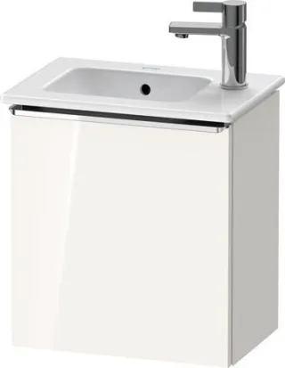 Duravit D-Neo Waschtischunterbau wandhängend Weiß Hochglanz 410x274x440 mm - DE4259L10220000 DE4259L10220000