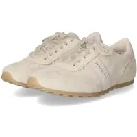Paul Green Paul Green 5508-019 Damen Rauleder beige Schnürschuh