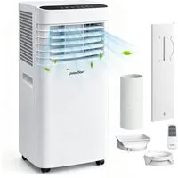Vankel 3-in-1-Klimagerät 7000 BTU, Mobile Klimaanlage mit Schlafmodus und Fernbedienung, Angenehme Kühle für Schlafzimmer, Wohnzimmer und Homeoffice