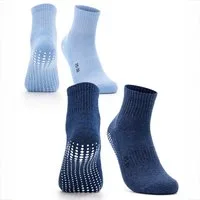 OCCULTO Sportsocken Damen Stoppersocken 2-4er Pack (Modell: Madeleine) (2-Paar)