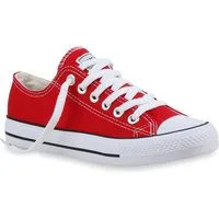 VAN HILL 94237 Sneaker Damen Sneaker Low Canvas Freizeitschuhe Schnürer Basic Sportschuhe