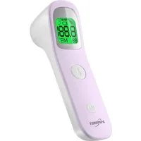 EUROPAPA Fieberthermometer Fieberthermometer für Baby Kinder Erwachsene, 1 x Fieberthermometer & 2 x AAA-Batterien im Lieferumfang enthalten, Stirnthermometer, Fieberalarm, °C/°F Schalter, 30-facher Messwertspeicher