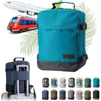 BambiniWelt by Rafael K. Handgepäckkoffer RUCKSACK Handgepäck Boardgepäck 40x20x25 40x30x20 Ryanair Wizzair, 2 Größen verfügbar: 40 x 25 x 20 cm (klein), 40 x 30 x 20 cm (groß)