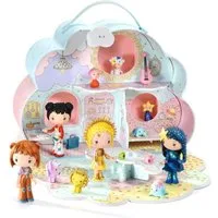 DJECO Spielfigur Tinyly Sunny & Mia Haus Wolkenhaus Sammelfigur DJ06953