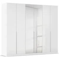 OTTO home Drehtürenschrank Kleiderschrank Schrank Garderobe AGORDO mit Dekor- oder Hochglanzfront (in zwei Griff-Farben, Breiten 91-405 cm) durchdachte Innenausstattung, in 8 Breiten und 2 Höhen MADE IN GERMANY
