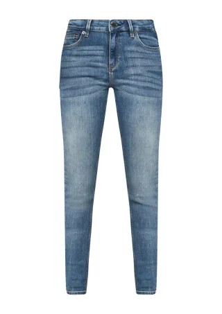 Q/S designed by - Skinny: Schmale Jeans - Sadie blau - Gr. - 30