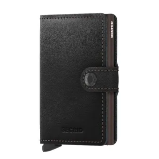 secrid - Mini Wallet Original (65x102x21mm) schwarz/braun - Gr. - OS