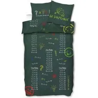 SkyBrands Bettwäsche Schlafschule - Das kleine 1x1 - Wende-Bettwäsche-Set, 135x200 & 80x80, Baumwolle, 100% Baumwolle