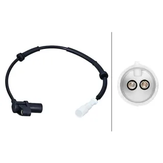 Hella Sensor f?r Raddrehzahl Renault Kangoo 6PU358218-401
