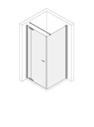 Koralle Trennwand S800 W 90, VD00609020CA1 VD00609020CA1