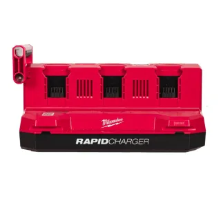 Milwaukee M18 PACKOUT 6-fach Schnellladegerät M18MPC6 - 4932498551