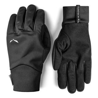 SALEWA - Ortles Windstopper® EPE Grip Handschuhe - Schwarz (Gr.S)