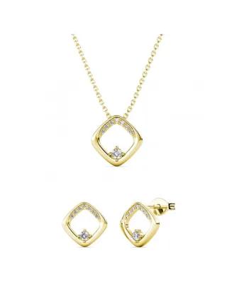 Adelise Set : Gold und Kristall