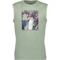 Blue Seven Muskelshirt Blue Seven Herren Muskelshirt Tank Top Surfen grün (1-tlg)