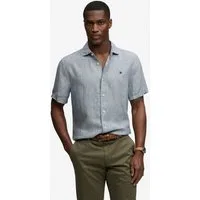 Superdry Leinenhemd RIVIERA S/S LINEN SHIRT aus 100% Leinen