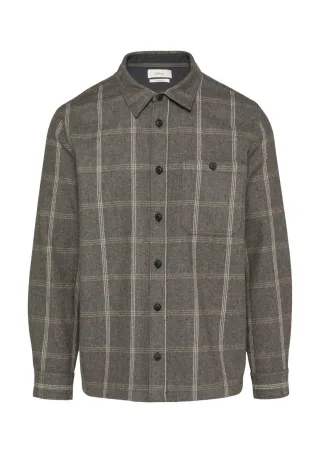 s.Oliver Red Label - Oversized Hemd aus Twill braun - Gr. - S