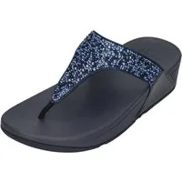 Fitflop LULU CRYSTAL-MIX TOE-POST Zehentrenner Midnight Navy