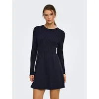 ONLY Strickkleid ONLFIA LS CABLE DRESS KNT Viskosemischung, regular fit