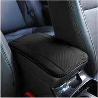 LuxusKollektion Armlehne Leder Armlehnenkissen Mittelkonsole Autos Schwarz