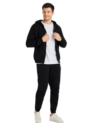 Kruze Herren Zip Up Hoodie Trainingsanzug