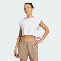 adidas Performance Trainingstop ADI365 RUNNING ESSENTIALS CROP T-SHIRT (1-tlg)