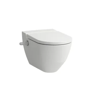 Laufen Wand-Tiefspül-Dusch-WC CLEANET NAVIA 580x360 rimless ext Anschluss LCC weiß, H8206014007171 H8206014007171