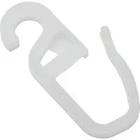 GARDINIA Faltenclip Â»Faltenlegehaken POM-QualitätÂ«, (10-St), Serie Einzelprogramm Memphis Ø 16 mm