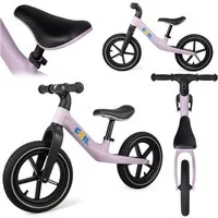 COIL Fahrrad-Laufrad Lauflernrad, Kinderlaufrad, Rutscher, Balance Bike (ab 2 Jahren und bis 30 kg), Nylonrahmen, 12-Zoll-Lufträder, Sitz aus Öko-Leder