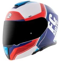 FC-Moto Motorradhelm Novo Circuit Klapphelm, integriertes Sonnenvisier