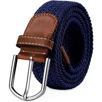 DonDon Stretchgürtel Stretchgürtel geflochten und elastisch (Packung, 1-St) geflochtener Stretchgürtel, für Damen und Herren, bis 120 cm