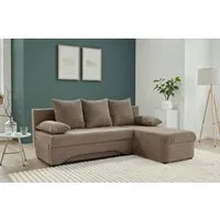 Jockenhöfer Gruppe Ecksofa L-Form, B: 191 cm, mit Bettfunktion & Bettkasten