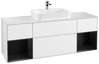 Villeroy & Boch Waschtischunterschrank Finion G45 1600x603x501mm Wandbel WT mit., G451PDGF G451PDGF
